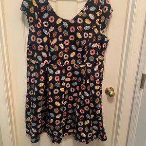 Ixia Donut Print Dress size 2X/3X